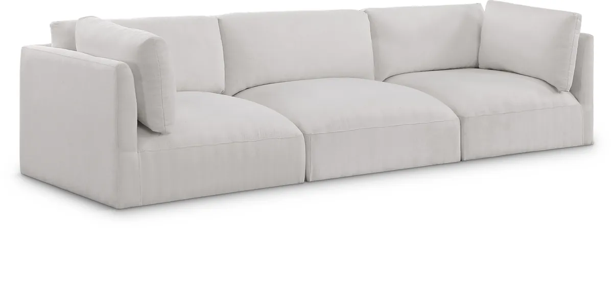 Ease - 3 Seat Modular Sofa - Cream