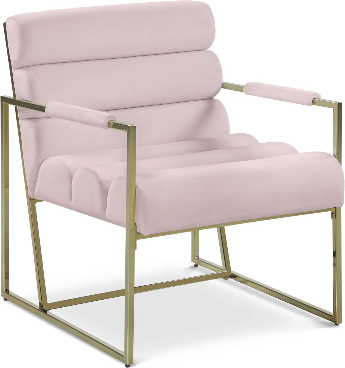 Wayne - Accent Chair - Pink