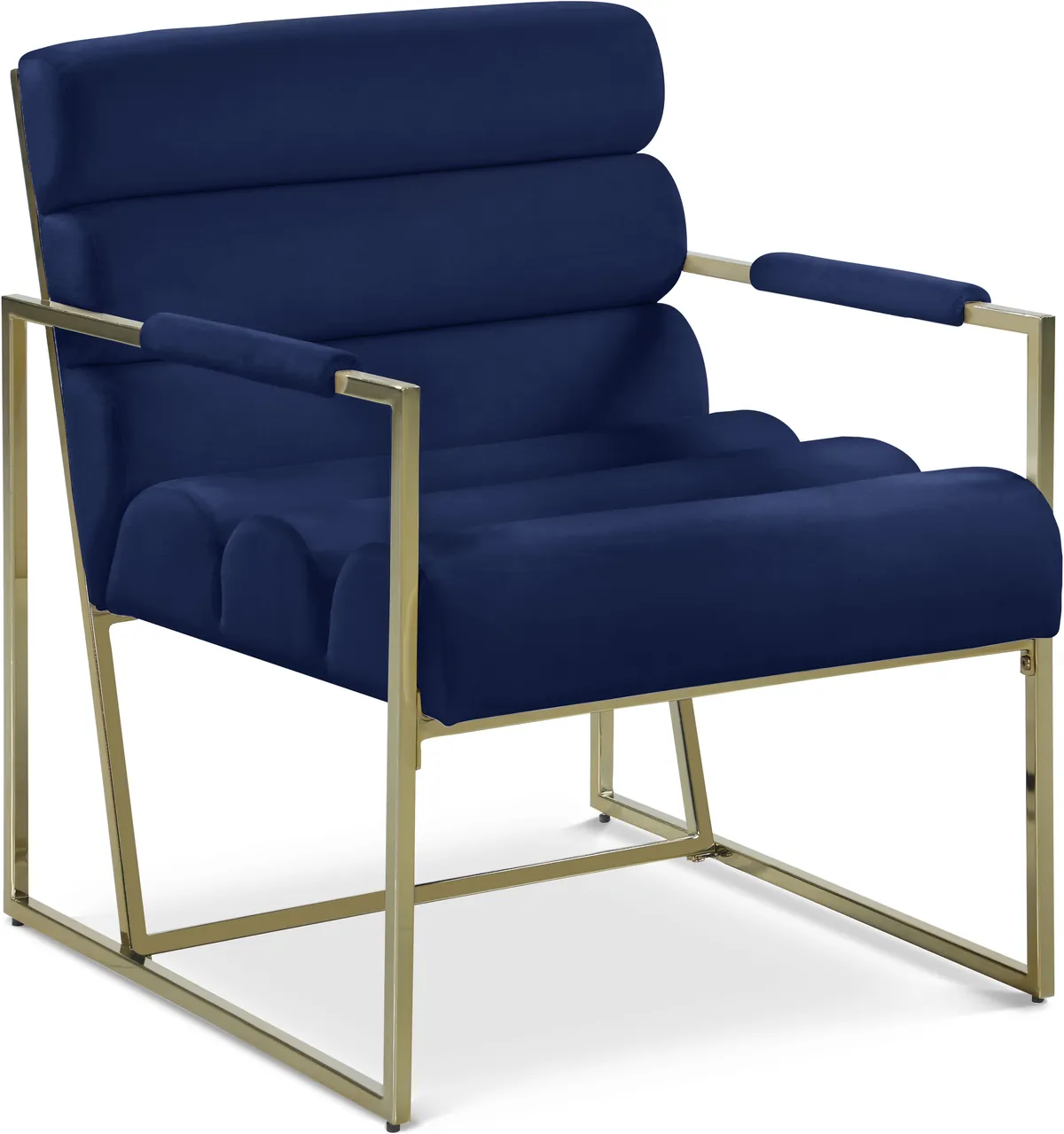 Wayne - Accent Chair - Navy
