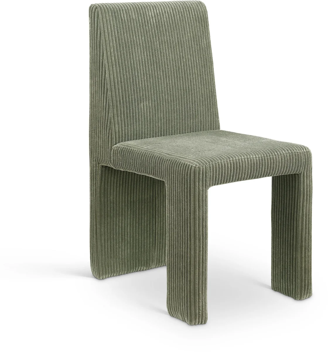 Benson - Microsuede Dining Chair (Set of 2) - Green