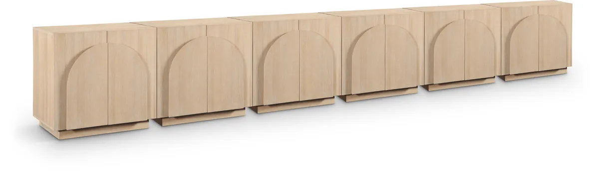 Navona - 6 Piece Sideboard / Buffet - Natural