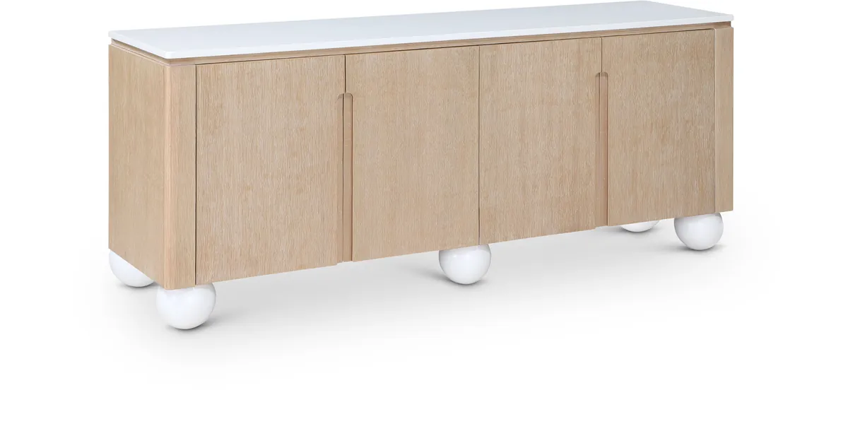 Cardiff - Wood Sideboard / Buffet - Natural