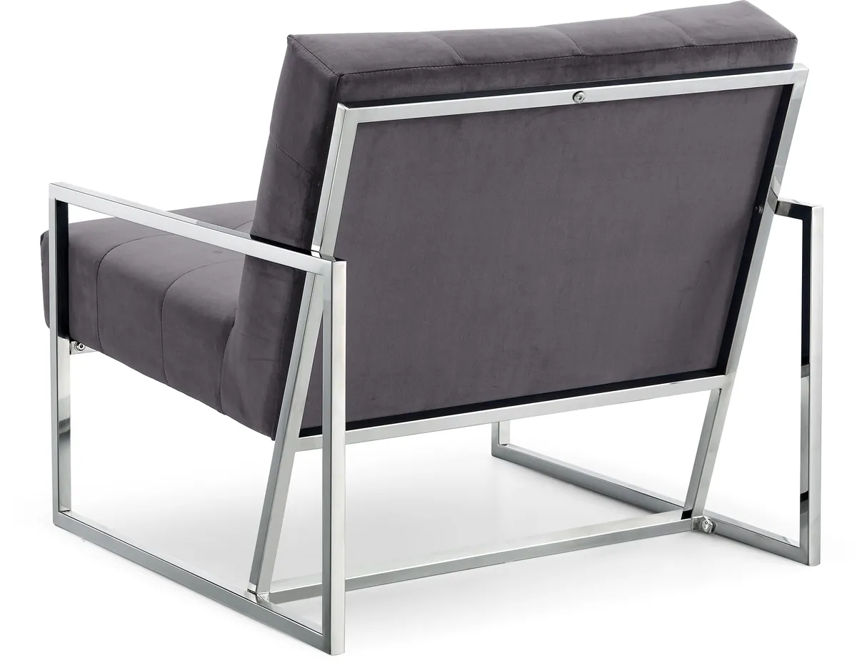 Alexis - Accent Chair - Gray