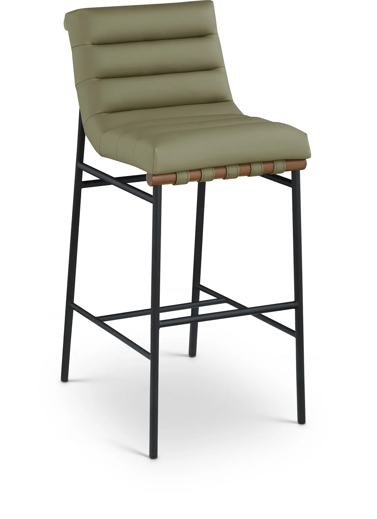 Burke - Bar Stool - Olive Green
