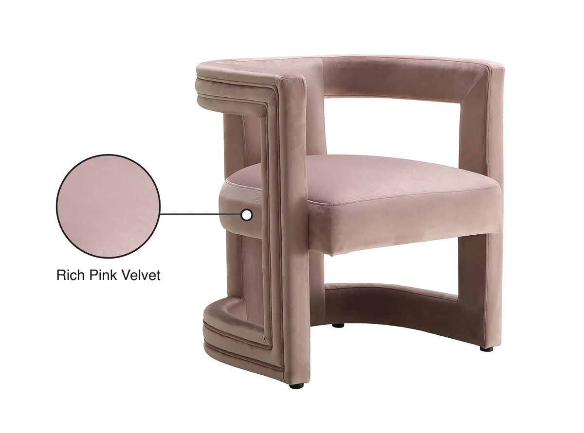 Blair - Accent Chair - Pink