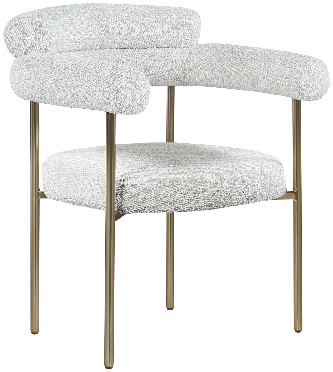Blake - Fabric Dining Chair (Set of 2) - Cream