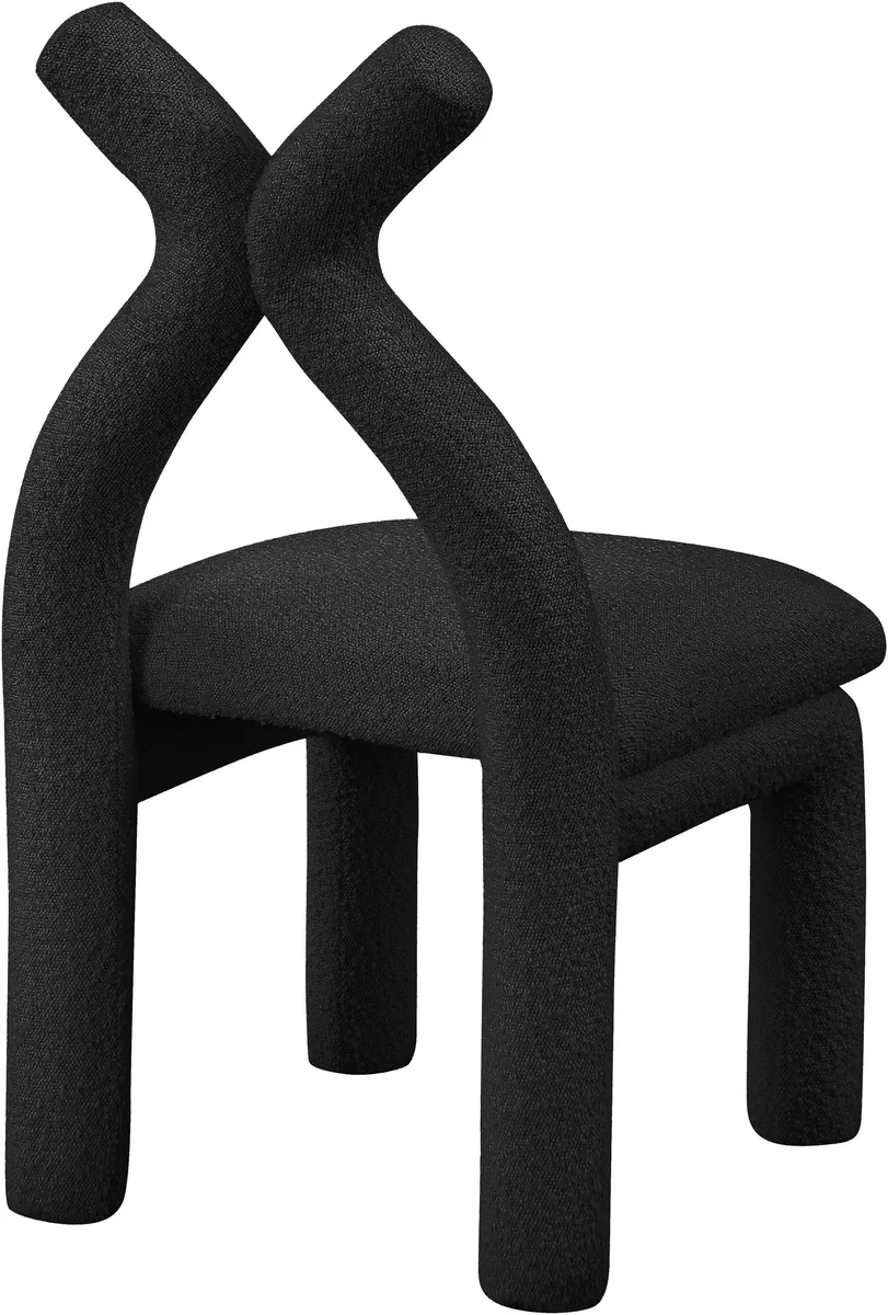 Xena - Accent / Dining Chair - Black - View 2