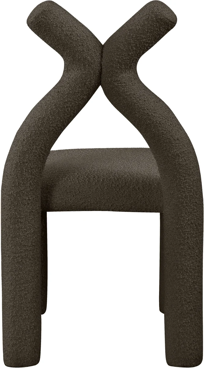 Xena - Accent / Dining Chair - Brown - View 2