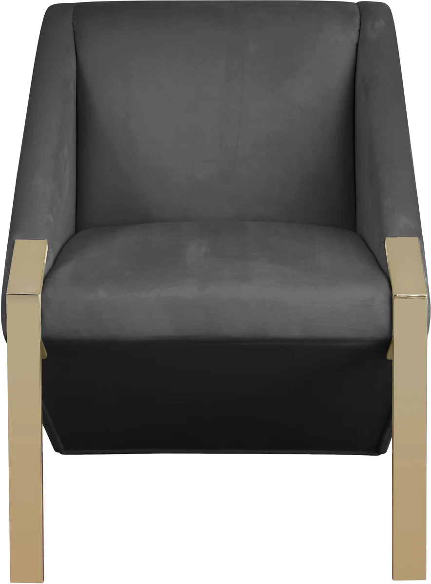 Rivet - Accent Chair - Gray