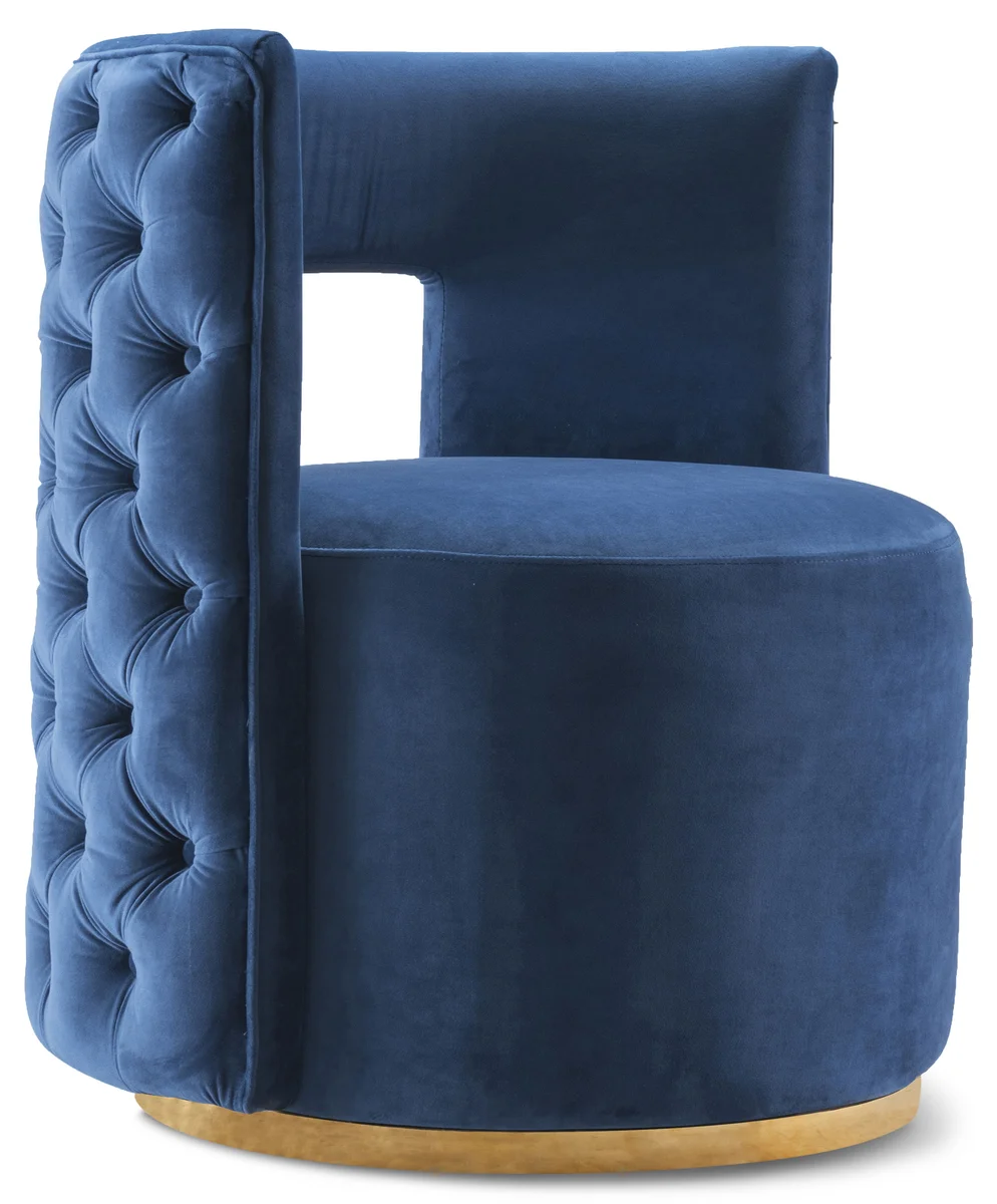 Theo - Accent Chair - Navy