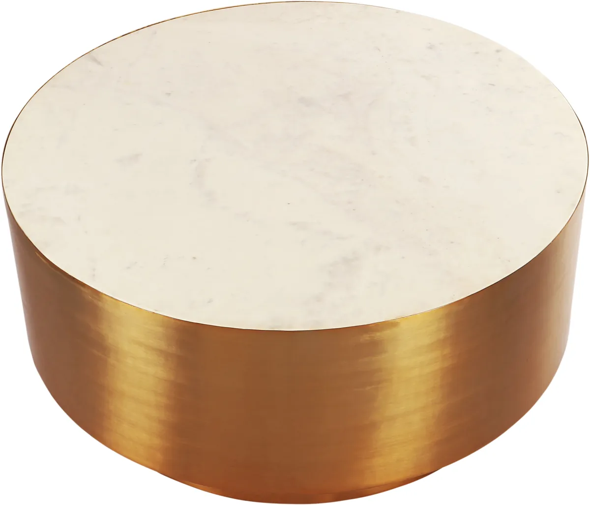 Presley - Coffee Table - Gold - Metal - View 2