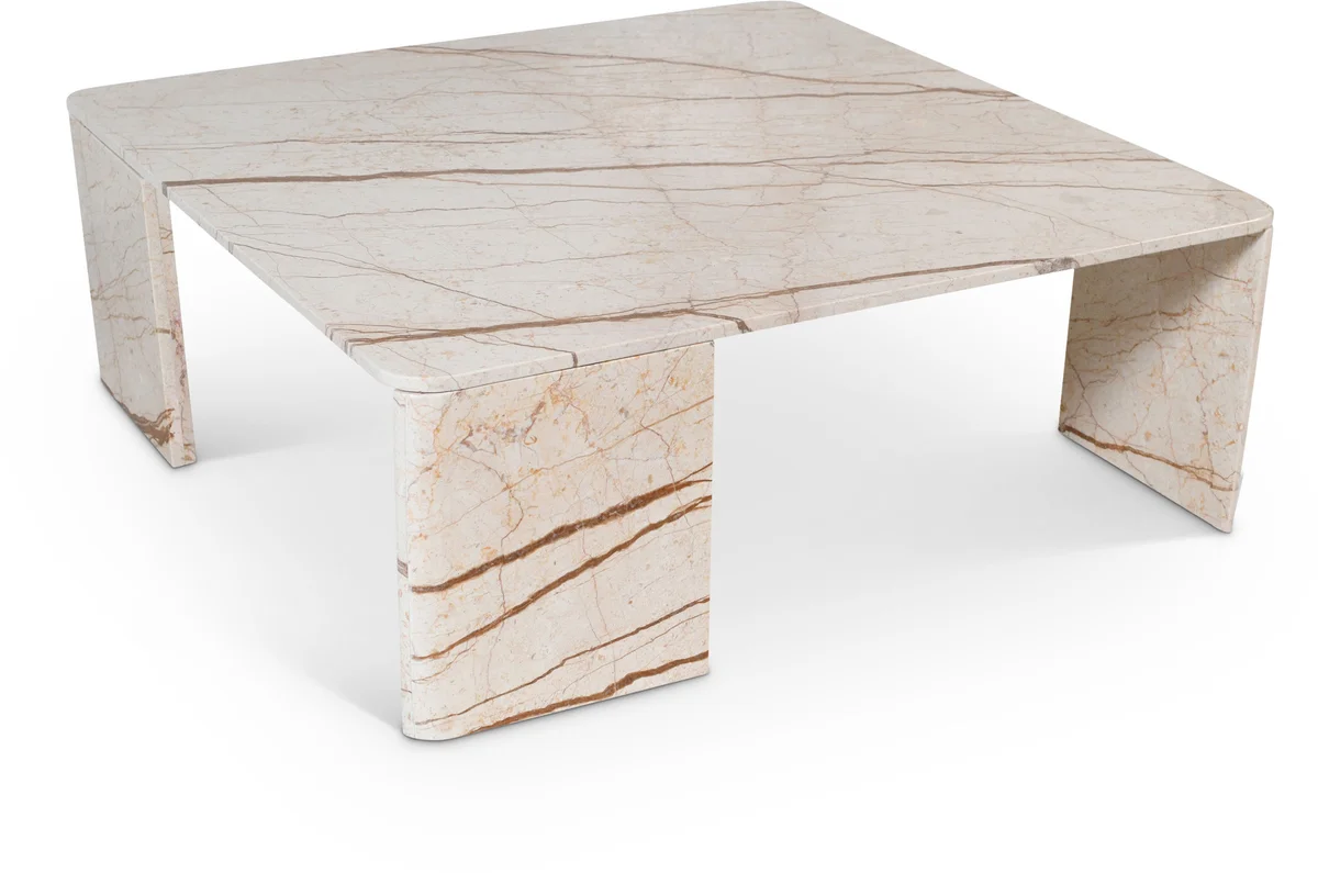 Livorno - Coffee Table - Beige / Light Gray
