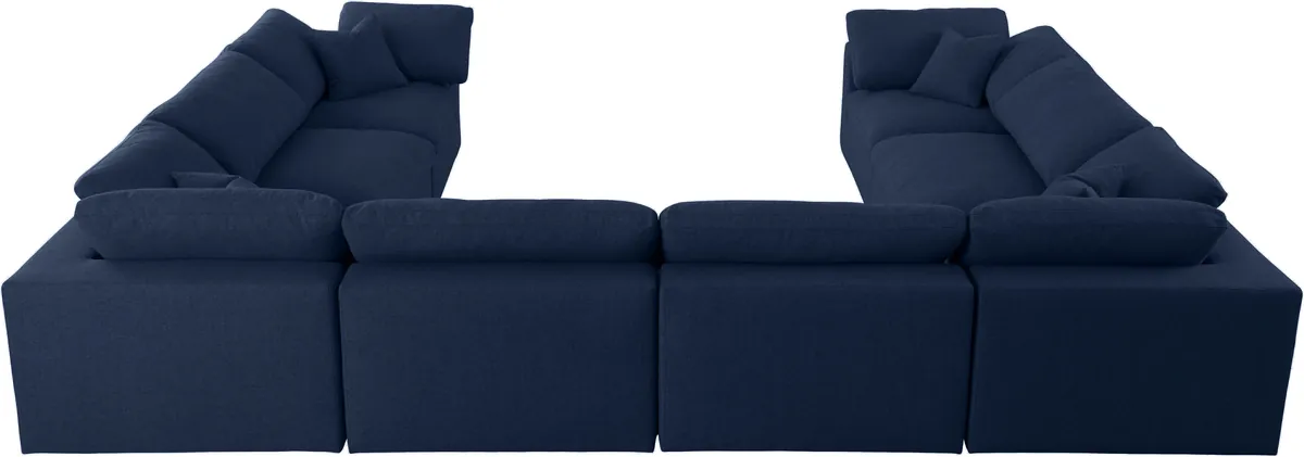 Serene - 8 Piece Modular Sectional - Navy