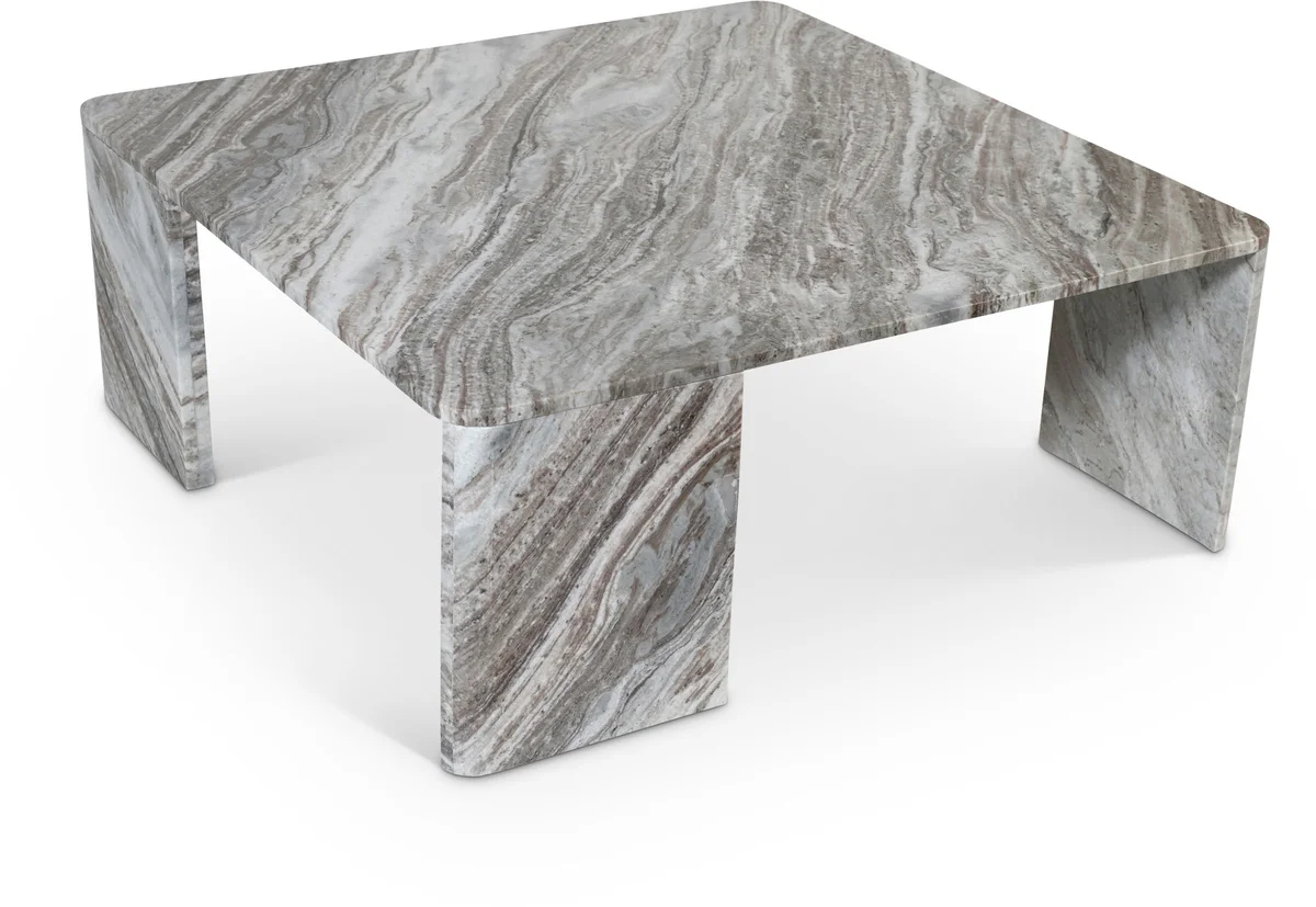 Livorno - Coffee Table - Brown / Light Gray