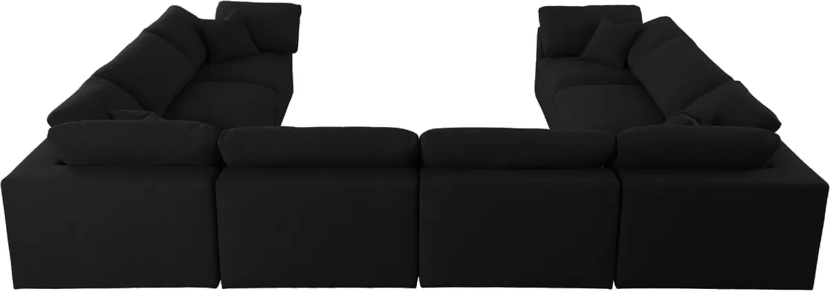 Serene - 8 Piece Modular Sectional - Black