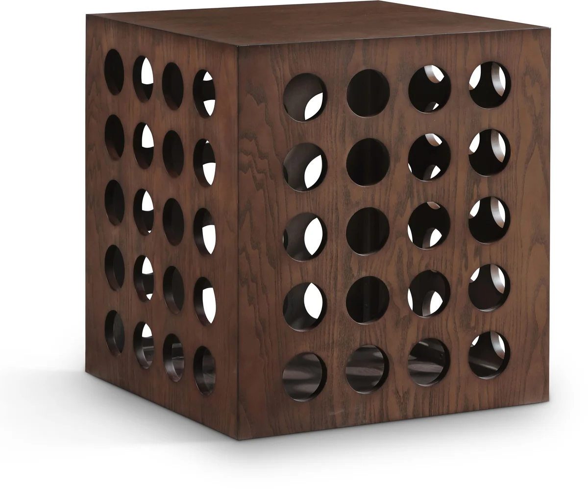 Kinsley - End Table - Brown