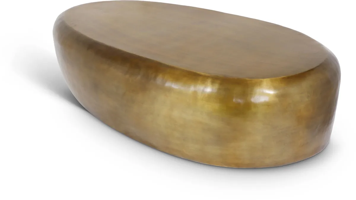 Capsule - Aluminum Coffee Table - Gold