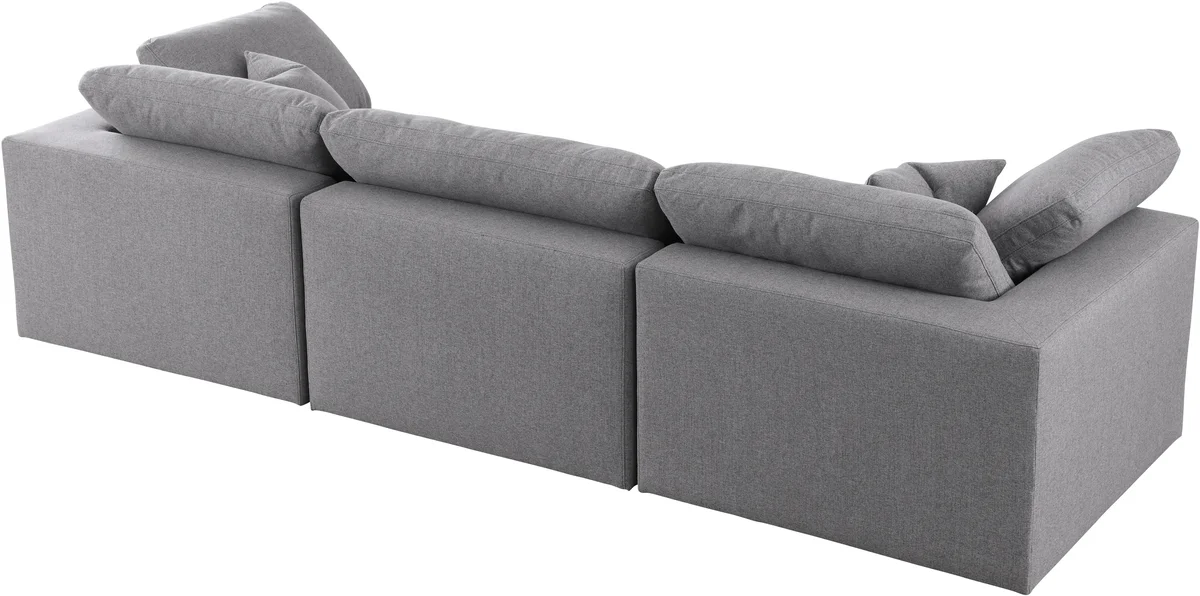 Serene - 3 Seat Modular Sofa - Gray