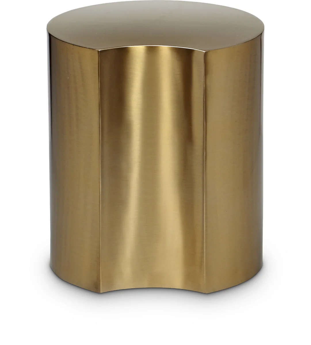 Dimple - 16" End Table - Gold