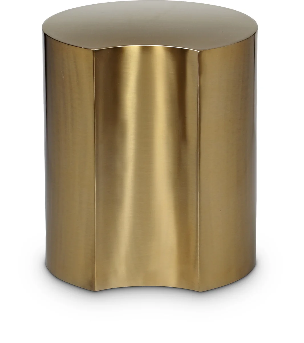 Dimple - 20" End Table - Gold