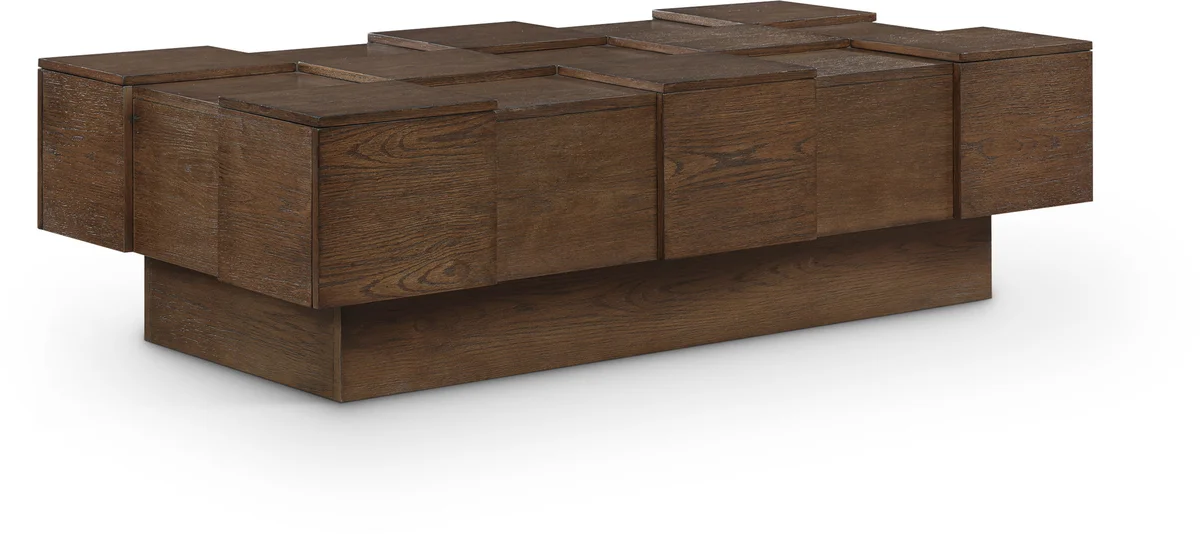 Anzio - Oak Veneer Coffee Table - Brown