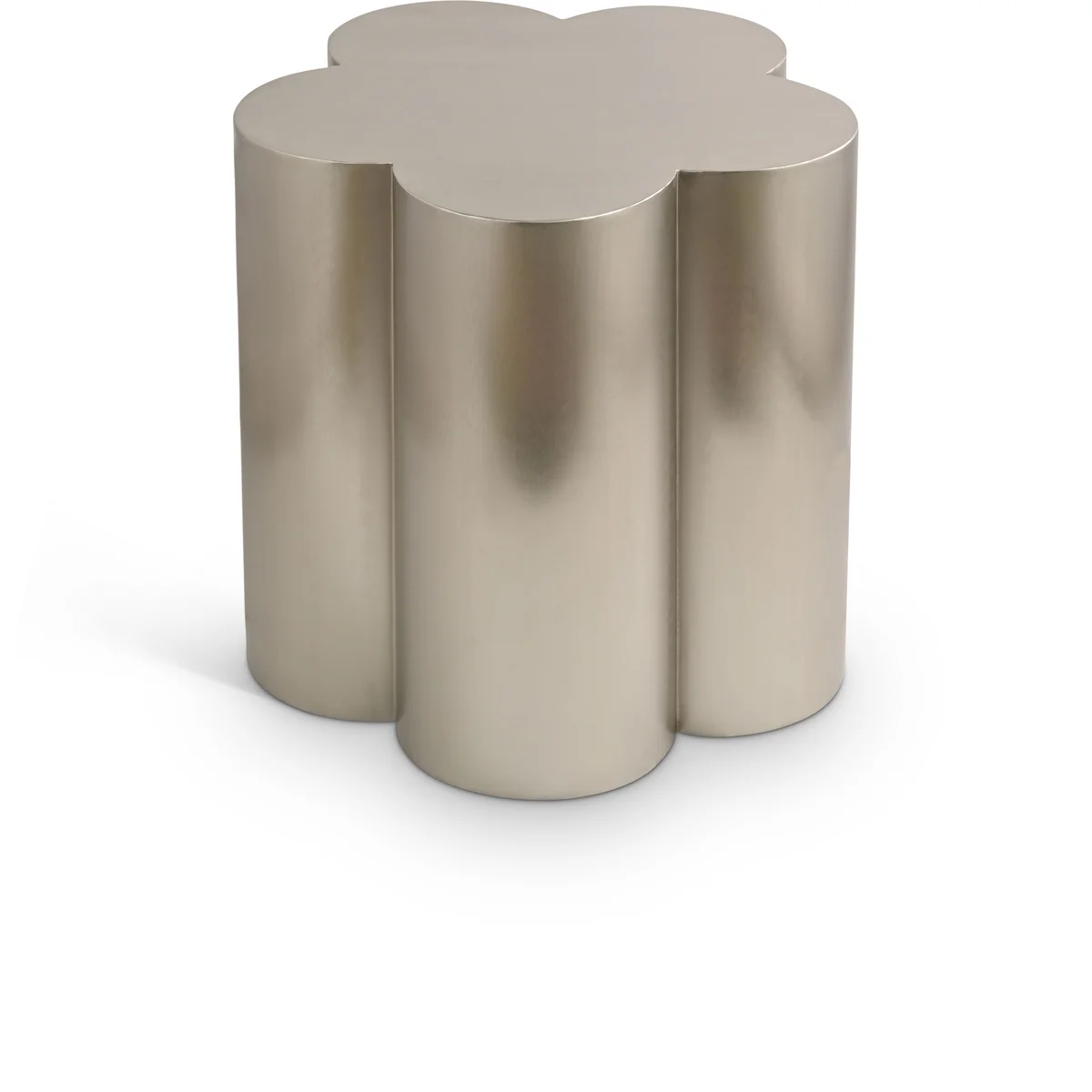 Lucky - Iron End Table - Silver