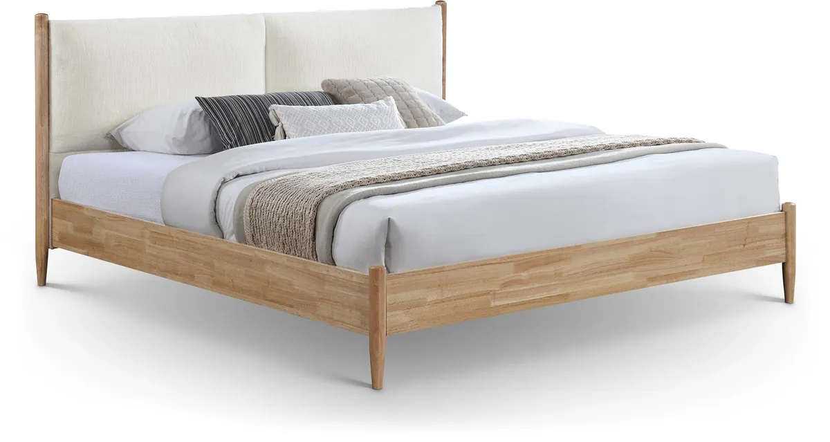 Arbor - King Bed - Cream