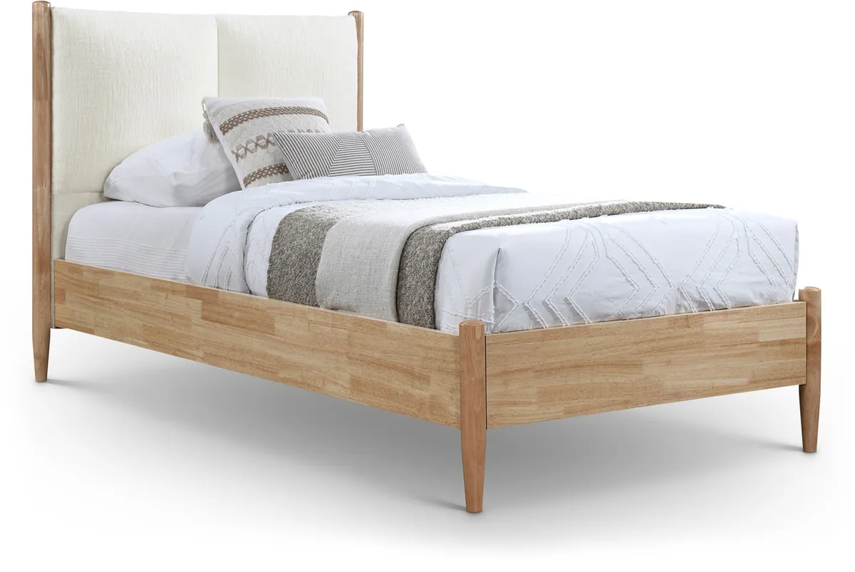 Arbor - Twin Bed - Cream