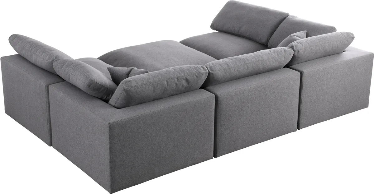 Serene - 6 Piece Modular Sectional - Gray