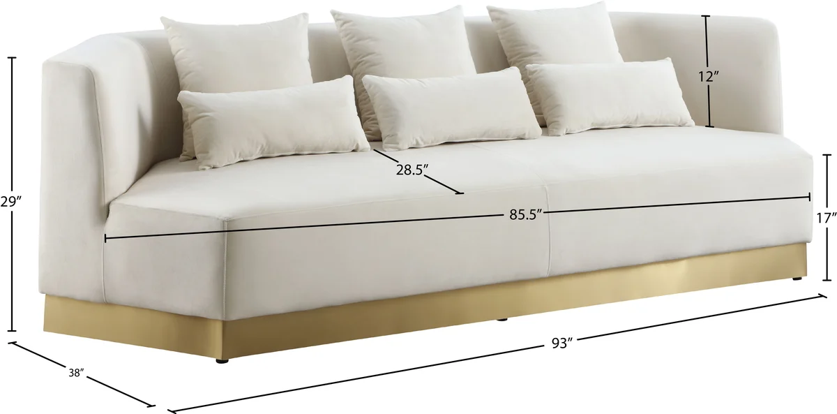 Marquis - Sofa - Cream
