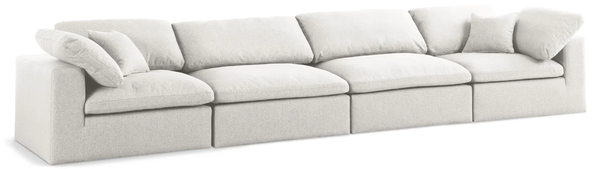 Serene - 4 Seat Modular Sofa - Cream