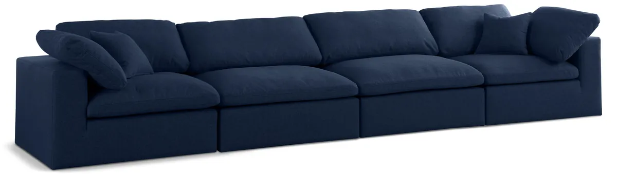 Serene - 4 Seat Modular Sofa - Navy