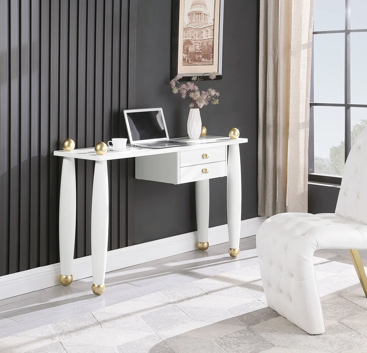 Etro - Desk - White - View 2