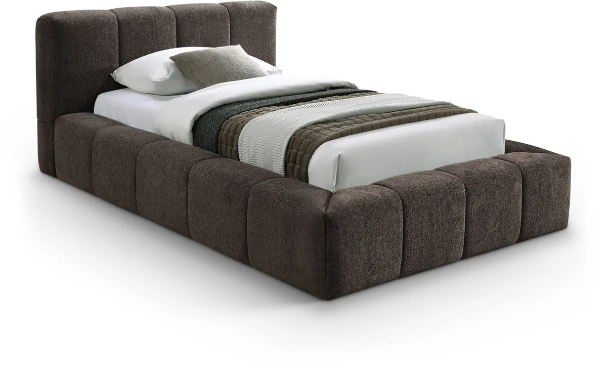 Carlin - Twin Bed - Brown