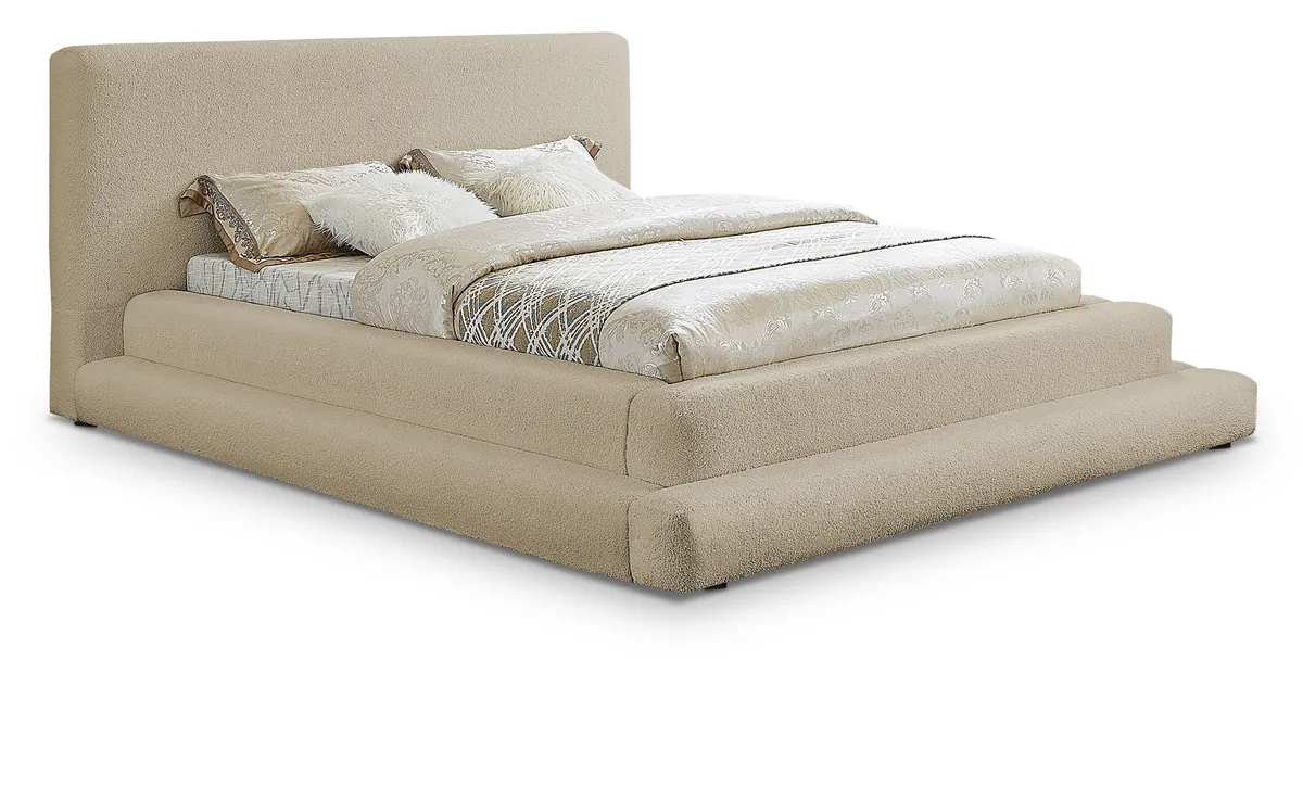 Dane - King Bed - Beige