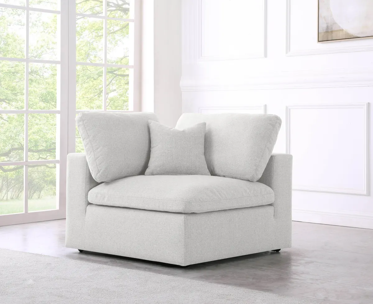 Serene - Modular Corner Chair - Cream - View 2
