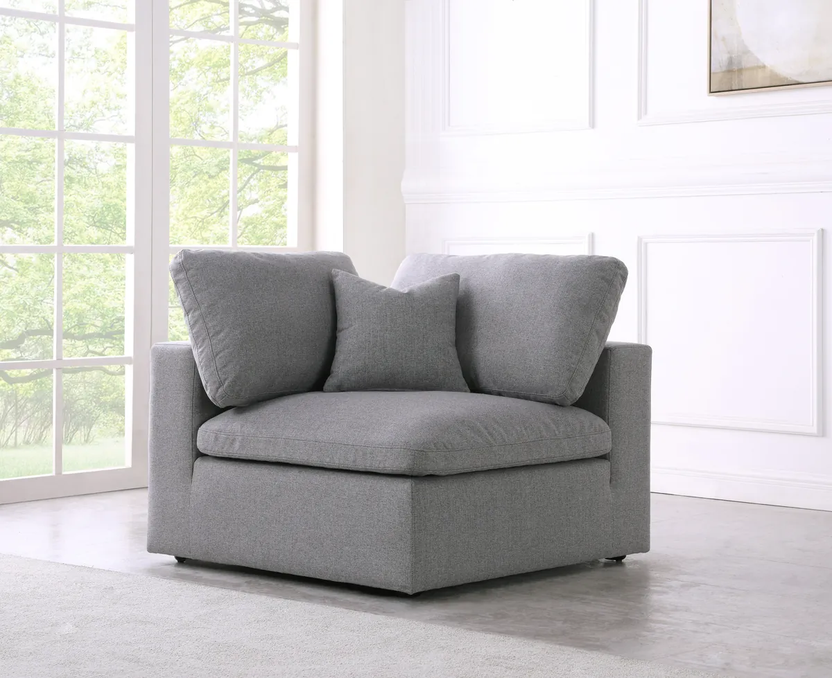 Serene - Modular Corner Chair - Gray - View 2