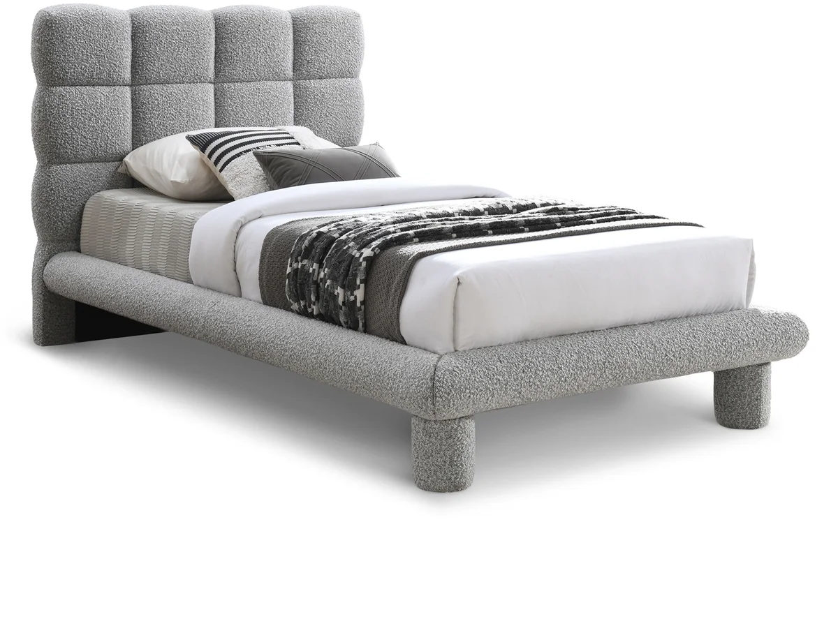Deco - Twin Bed - Gray