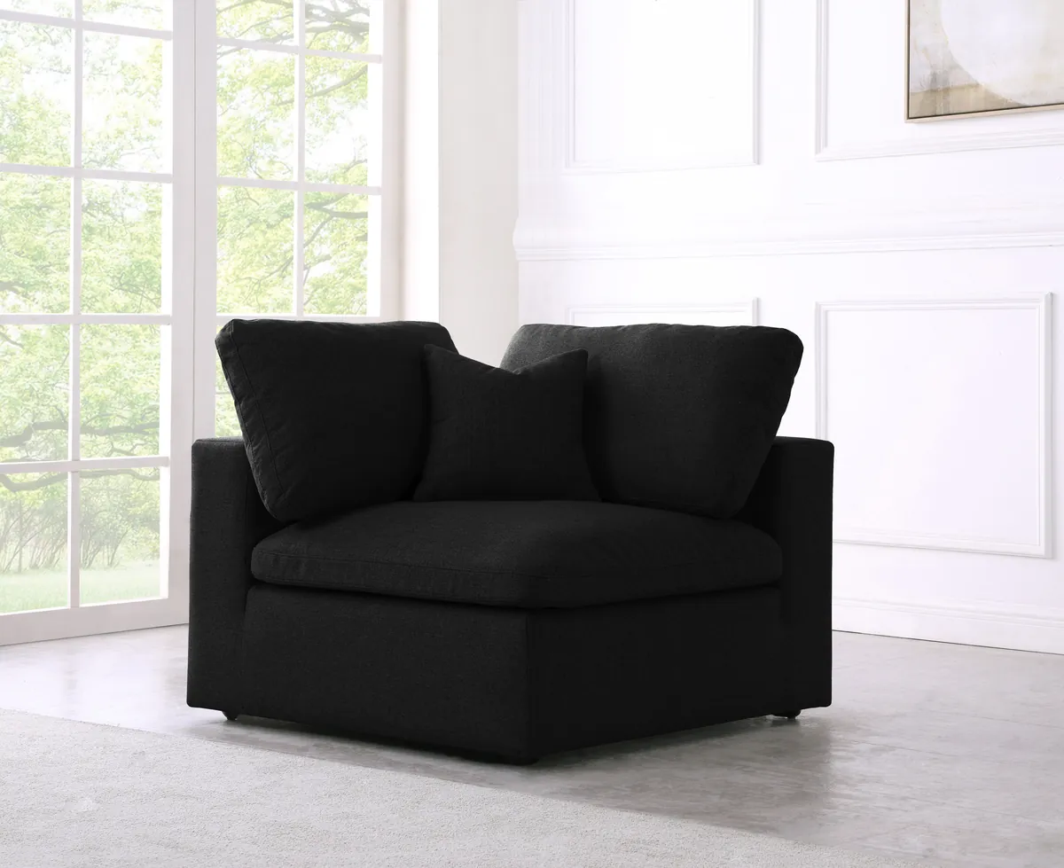 Serene - Modular Corner Chair - Black