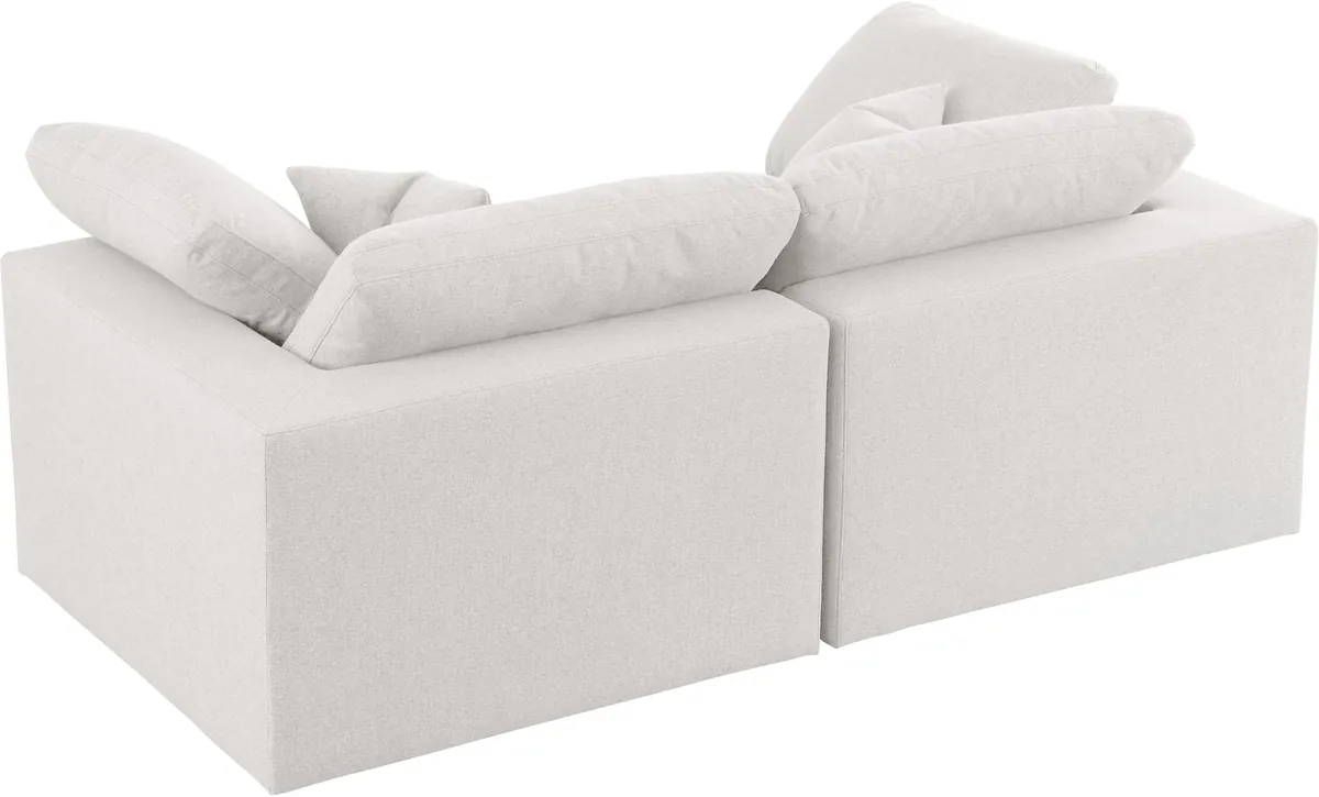 Serene - 2 Seat Modular Sofa - Cream
