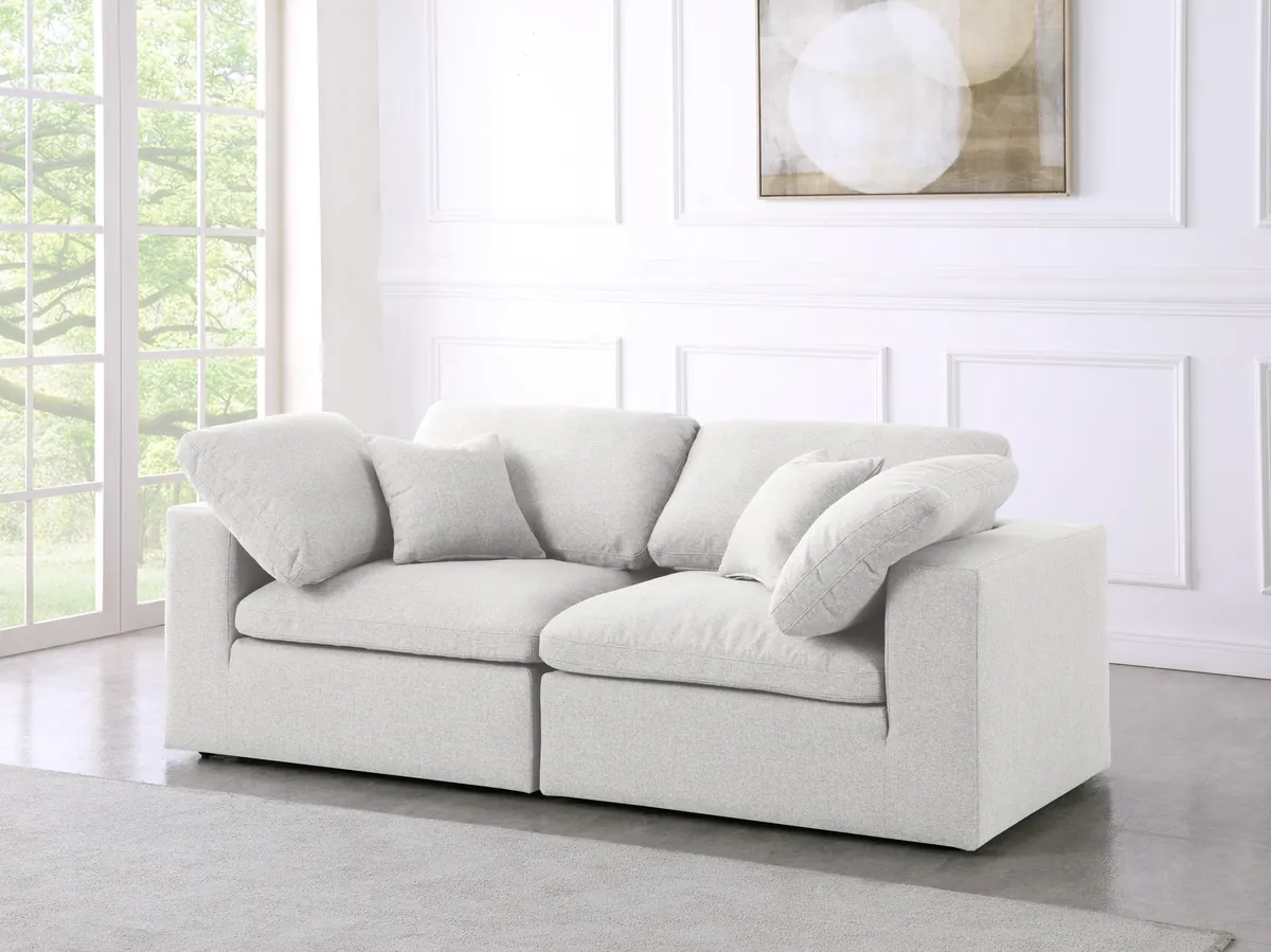 Serene - 2 Seat Modular Sofa - Cream