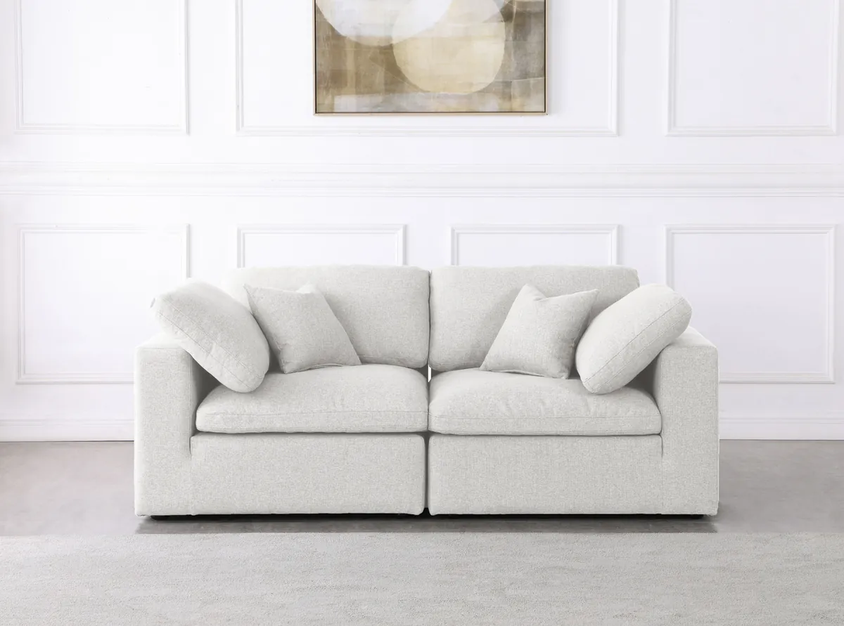 Serene - 2 Seat Modular Sofa - Cream