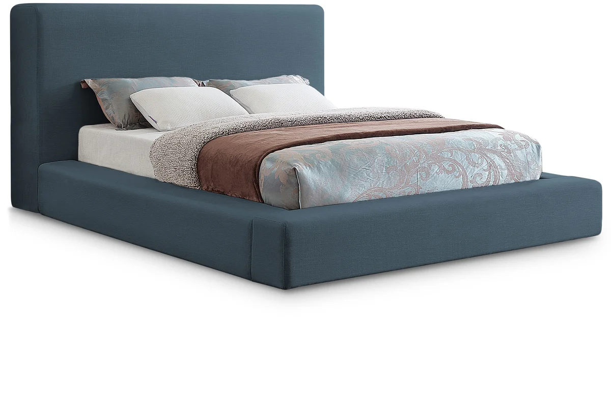 Devin - Queen Bed - Navy