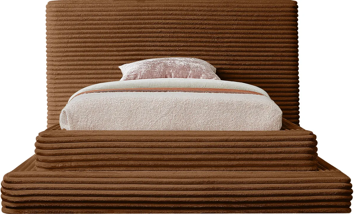 Drew - Twin Bed - Saddle - View 2