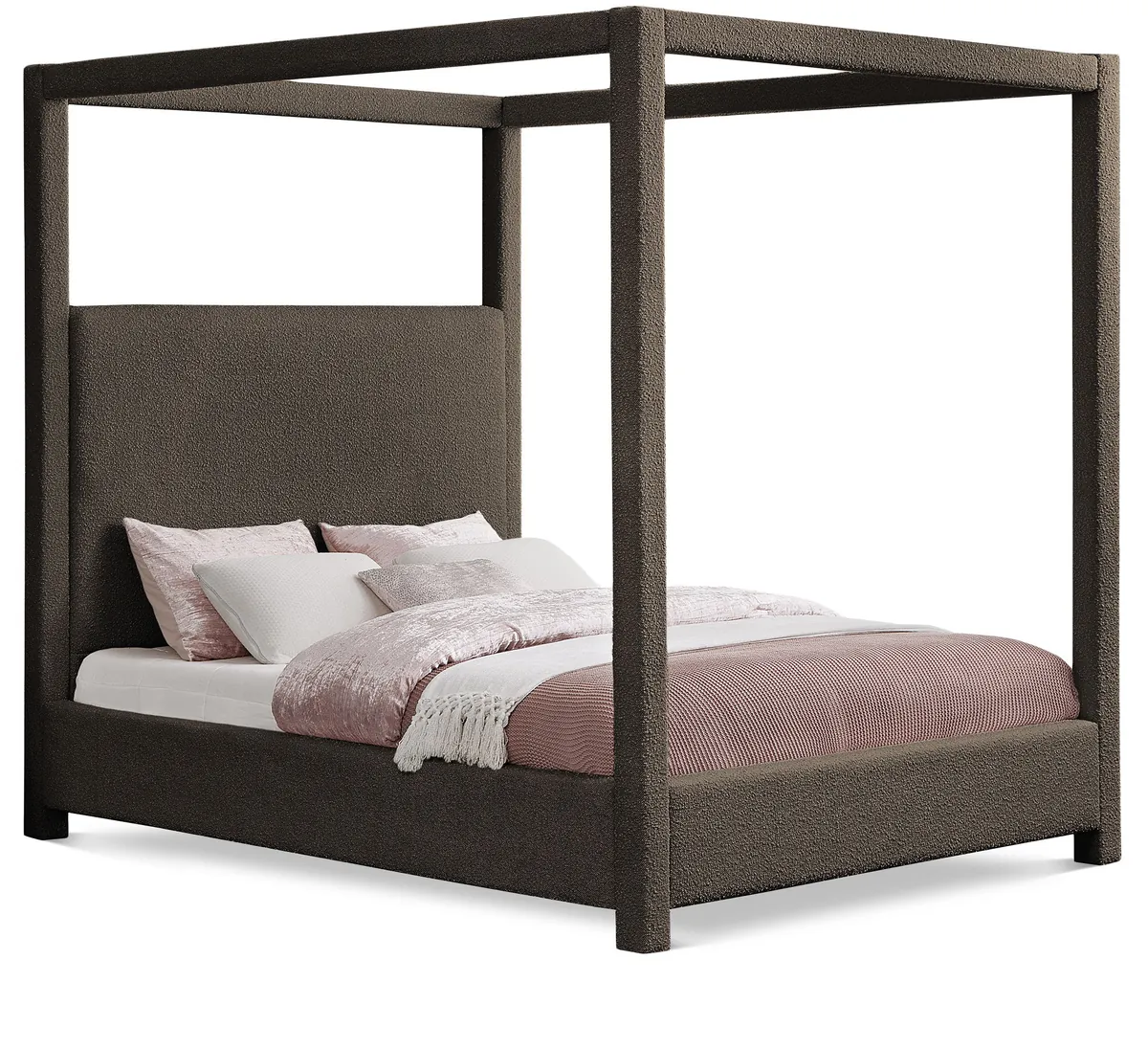 Eden - Queen Bed - Brown