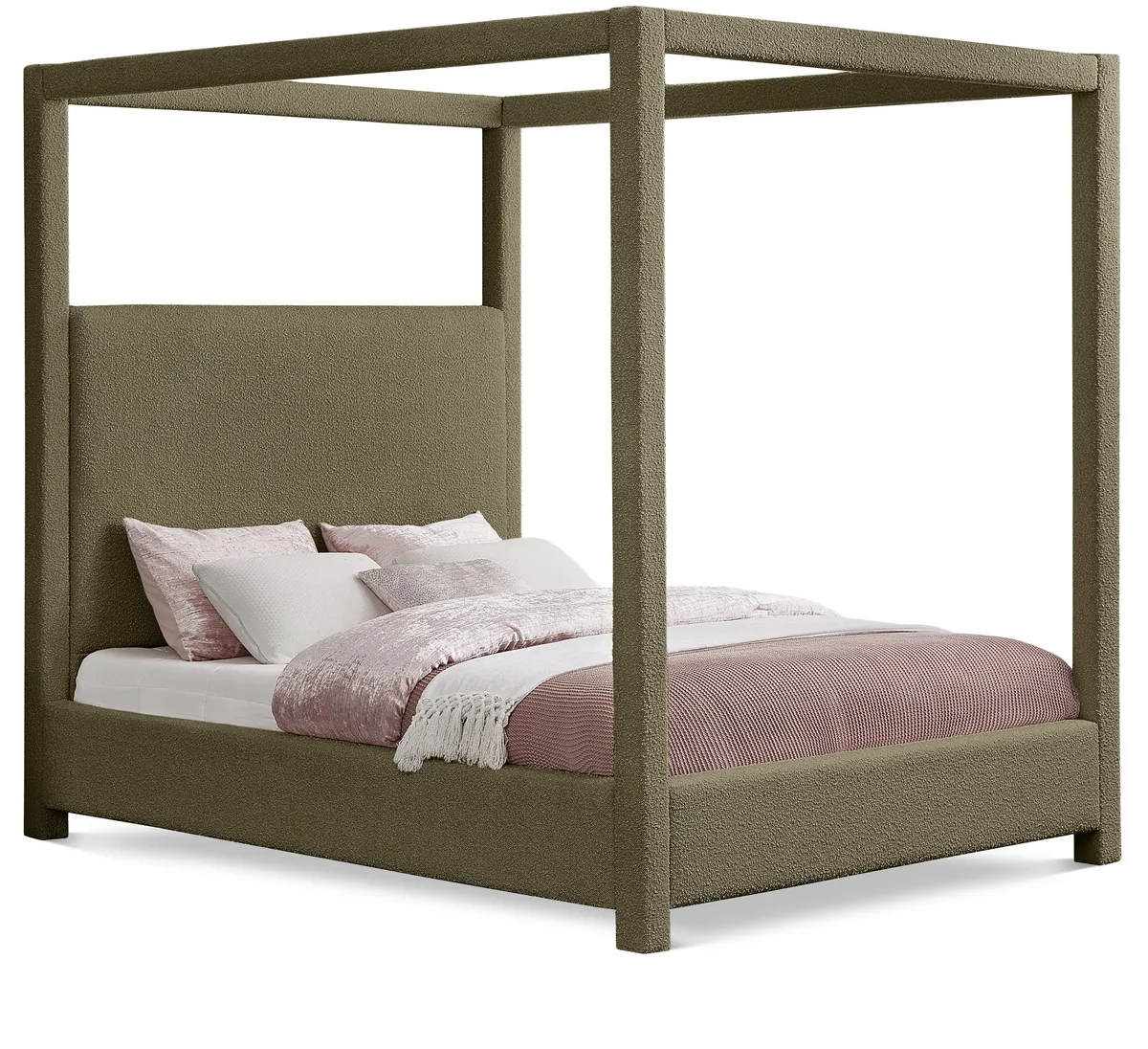 Eden - Queen Bed - Olive