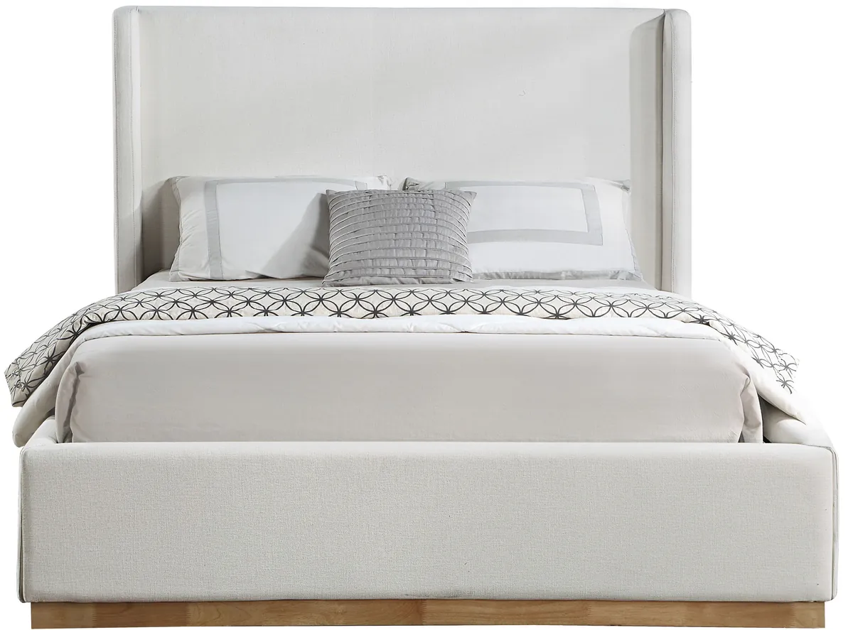 Flynn - Queen Bed - Cream - View 2