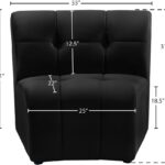 Limitless Velvet Upholstered Modular Chair