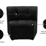 Limitless Velvet Upholstered Modular Chair