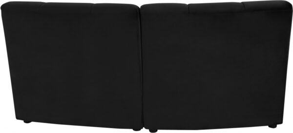 Limitless 65" Velvet Upholstered 2pc. Modular Sectional